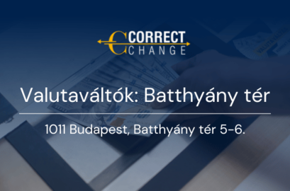 Correct Change Batthyány téri valutaváltó | © Correct Change